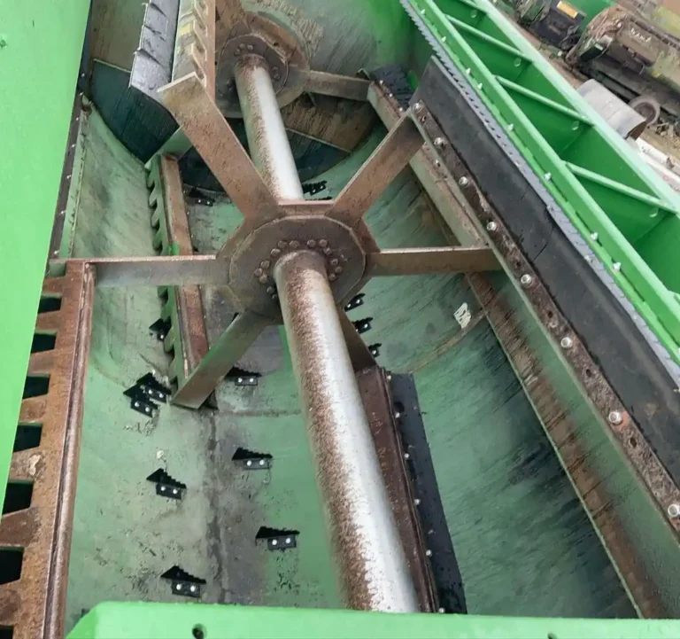 In-Depth Mechanical Repairs. Inside of Keenan Feeder.