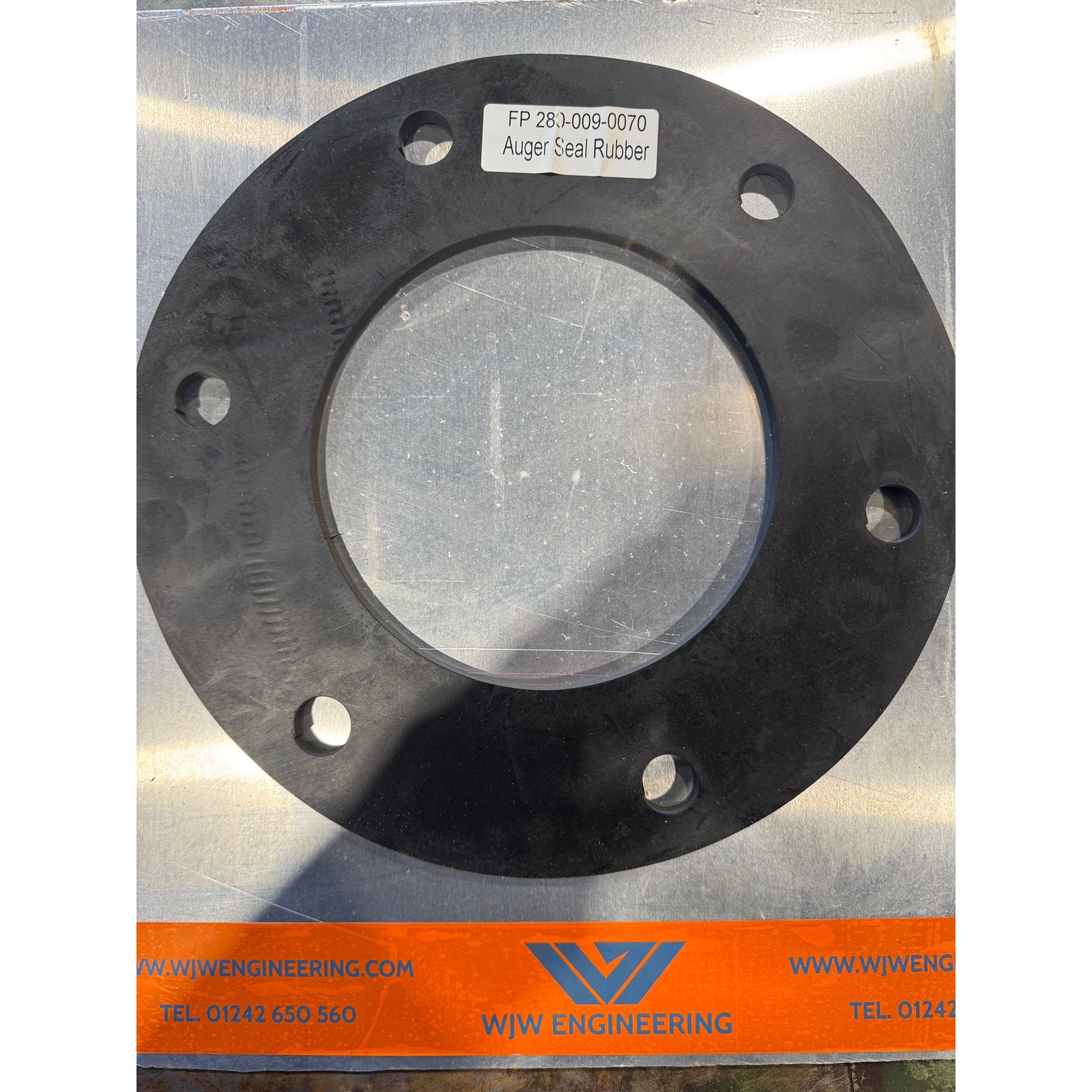 Auger Front Seal Rubber